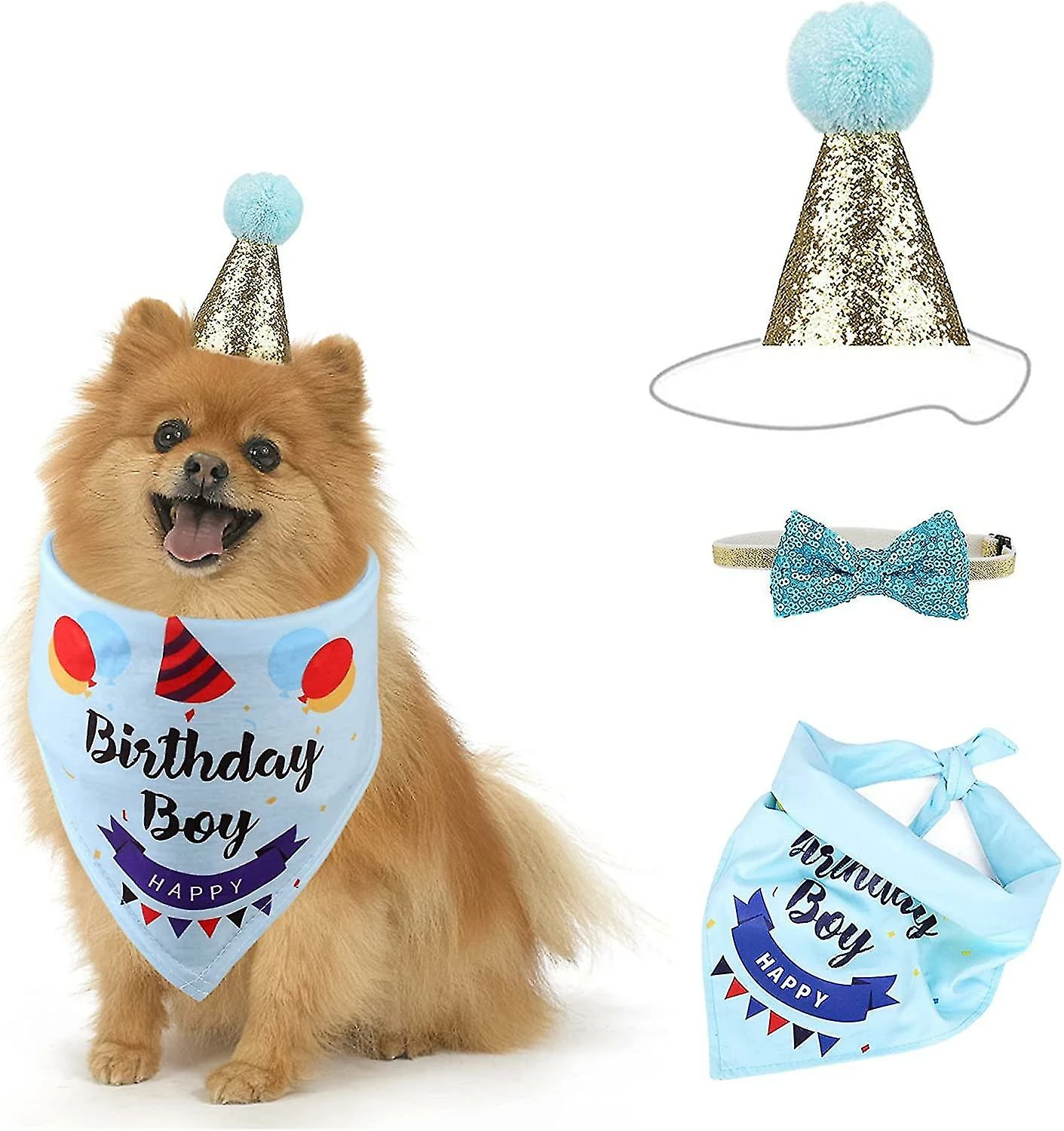 Unbranded Party Dog Decorative Animal Hat Party Decorative Hat Animal Accessories Triangle Scarf Party Dog Accessories Bowknot, Décoration D’anniversaire (bleu) 1 Unbranded Party Dog Decorative Animal Hat Party Decorative Hat Animal Accessories Triangle Scarf Party Dog Accessories Bowknot, Décoration D’anniversaire (bleu)