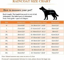 Unbranded Dog Raincoat With Hood Hole For Harness Waterproof Ultralight Breathable Rain Jacket Small Medium Dogs Rain Coat With Adjustable Hood Poncho Chein Pu -Pet Soin 596737664 max