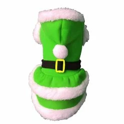 Unbranded Pet Dog Vêtements De Noël Père Noël Costume De Chien Hiver Chiot Chat Vert (xl) -Pet Soin 596738089 max