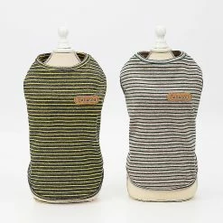 Unbranded Basic Sleeveless Striped Dog T-shirt 94% Coton Pet Clothing Doux Respirant Chien Été Chemise Petite Taille Chat Chien Vêtements (l Jaune) 8 Unbranded Basic Sleeveless Striped Dog T-shirt 94% Coton Pet Clothing Doux Respirant Chien Été Chemise Petite Taille Chat Chien Vêtements (l Jaune) -Pet Soin 596738724 max