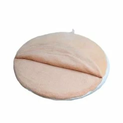 Unbranded Peluche Ronde Dorayaki Shape Dog Sleeping Mat Couverture Confortable Pour Chien Ménager Neuf