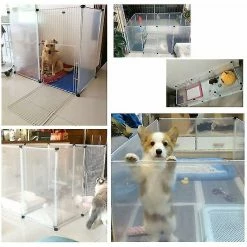 Mryenc Pet Playpen Dog Exercise Pen Grande Clôture Portable Pour Chien Avec Porte à 12 Panneaux Pour Petits Chiens Chats Animaux De Compagnie Poids Appropriés Moins De 10 Kg 7 Mryenc Pet Playpen Dog Exercise Pen Grande Clôture Portable Pour Chien Avec Porte à 12 Panneaux Pour Petits Chiens Chats Animaux De Compagnie Poids Appropriés Moins De 10 Kg -Pet Soin 597474077 max