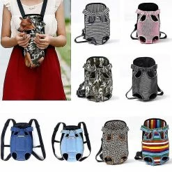 Unbranded Mesh Pet Dog Carrier Sac Ă Dos Camouflage Respirant Produits De Voyage En Plein Air Sacs Pour Petit Chien