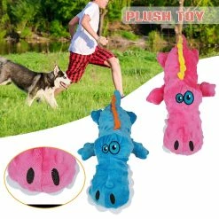 Unbranded Creative Squeaky Dog Peluche Jouet Résistant à La Morsure Chiot Mâcher Fournitures De Soulagement De L’anxiété -Pet Soin 600915845 max