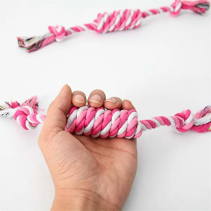 Unbranded 1pcs Morsure Résistant Pet Dog Chew Jouets Pour Petits Chiens Nettoyage Dents Chiot Cat Corde Nœud Boule Jouet Jouer Mascotas Cessoires 5 Unbranded 1pcs Morsure Résistant Pet Dog Chew Jouets Pour Petits Chiens Nettoyage Dents Chiot Cat Corde Nœud Boule Jouet Jouer Mascotas Cessoires – Image 5