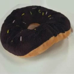 Unbranded 13cm S Tly Pet Chew Coton Donut Play Dog Toys Lovely Pet Dog Puppy Cat Tugging Chew Squeaker Quack Sound Toy Chew Donut Toy -Pet Soin 603498462 max