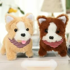 Unbranded Stimulation Toy Dog Avec Battery Powered Pechy Toy Walking Barking Singing Soft Durable Long Lasting Suit Pour Enfants -Pet Soin 605851101 max