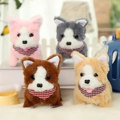 Unbranded Stimulation Toy Dog Avec Battery Powered Pechy Toy Walking Barking Singing Soft Durable Long Lasting Suit Pour Enfants -Pet Soin 605851341 max