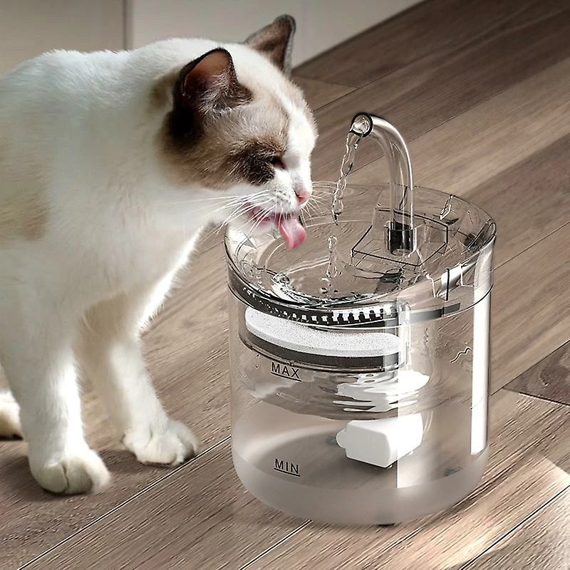 Unbranded Cat Dog Water Fountain Filter Automatic Sensor Drinker Pour Chats Feeder Pet Water Dispenser Auto Drinking Fountain 2l Pour Les Animaux De Compagnie 4 Unbranded Cat Dog Water Fountain Filter Automatic Sensor Drinker Pour Chats Feeder Pet Water Dispenser Auto Drinking Fountain 2l Pour Les Animaux De Compagnie – Image 4