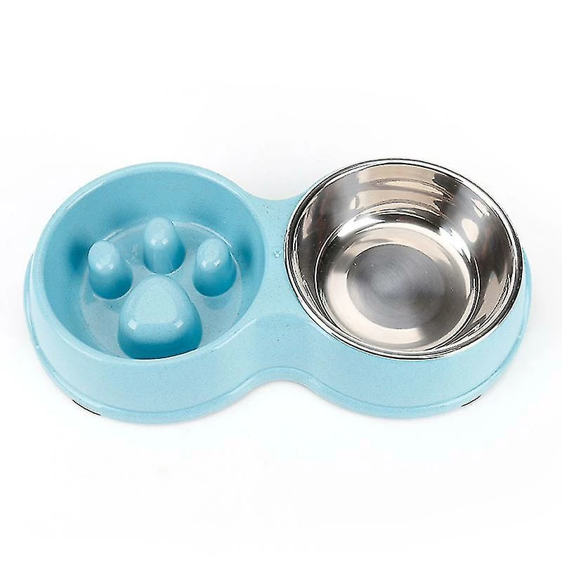 Unbranded Double Pet Bowl Dog Food Water Feeder En Acier Inoxydable Dog Bowl Pet Drinking Dog Cat Feeding Bowl Small Dog Double Bowl 1 Unbranded Double Pet Bowl Dog Food Water Feeder En Acier Inoxydable Dog Bowl Pet Drinking Dog Cat Feeding Bowl Small Dog Double Bowl