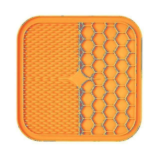 Unbranded Bol Pour Animaux De Compagnie, Feeder Drinker Dog Licking Pad Slow Feeder Dog Bowl, 1 Pièce, Orange Zinuo Boutique 1 Unbranded Bol Pour Animaux De Compagnie, Feeder Drinker Dog Licking Pad Slow Feeder Dog Bowl, 1 Pièce, Orange Zinuo Boutique