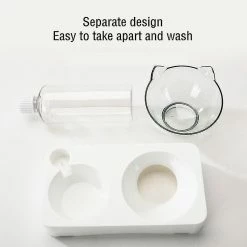 Unbranded Pet Bowl Automatic Feeder Dog Cat Food Bowl Avec Distributeur D’eau Double Dog Drinking Bottle Cat 7 Unbranded Pet Bowl Automatic Feeder Dog Cat Food Bowl Avec Distributeur D’eau Double Dog Drinking Bottle Cat -Pet Soin 610663553 max