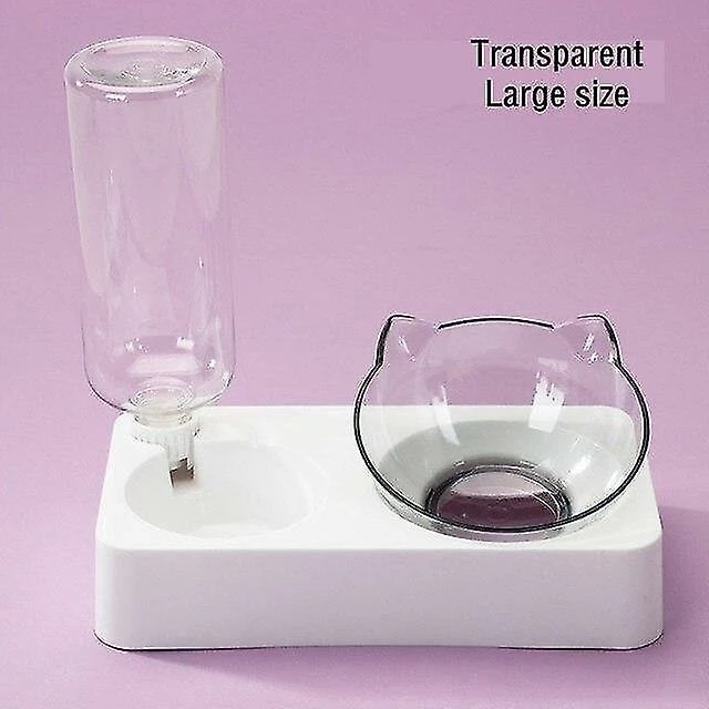 Unbranded Pet Bowl Automatic Feeder Dog Cat Food Bowl Avec Distributeur D’eau Double Dog Drinking Bottle Cat 5 Unbranded Pet Bowl Automatic Feeder Dog Cat Food Bowl Avec Distributeur D’eau Double Dog Drinking Bottle Cat – Image 5