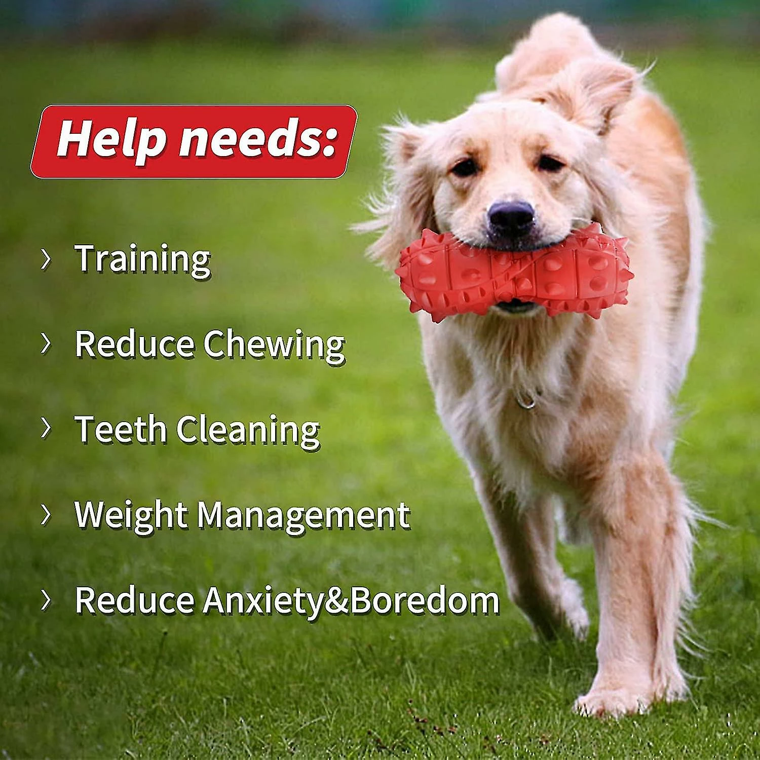 Liangnv Jouet Pour Chien Indestructible Chew Toy Dog Foraggressive Chewers, Cadeau Robuste Durable 2 Liangnv Jouet Pour Chien Indestructible Chew Toy Dog Foraggressive Chewers, Cadeau Robuste Durable – Image 2