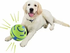 Liangnv Dog Toy Ball Interactive Dog Toy Dog Chew Toy Funny Sound Lors De L’entraînement Au Roulement Ou Au Tremblement -Pet Soin 612245058 max