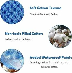 Liangnv Coton Squeaky Dog Toy Dog Teeth Brushing Chew Toy For Puppy Large Dog Gift -Pet Soin 612245096 max