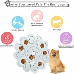 Liangnv Puzzle Feeder Toy, Slow Dog Puzzle Feeder Toy, Intelligence Dog Game, Interaction éducative -Pet Soin 612246366 max