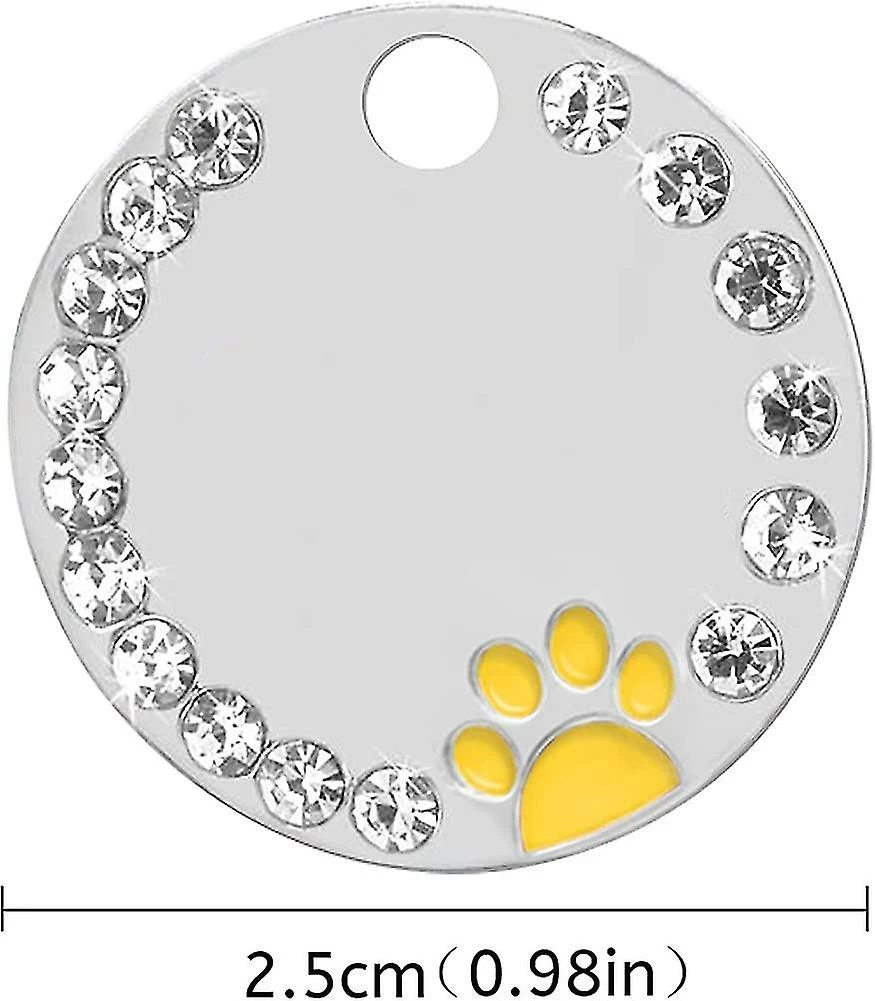 Heytea 2 Pièces De Plaques D’identité Avec Gravure. Adresse Tag Dog Tag Dog Tag Cadeau Personnalisé D’identification D’animal De Compagnie 2 Heytea 2 Pièces De Plaques D’identité Avec Gravure. Adresse Tag Dog Tag Dog Tag Cadeau Personnalisé D’identification D’animal De Compagnie – Image 2