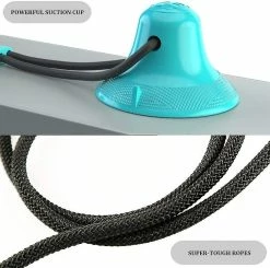 Heytea Sunshine Smile Dog Toy Avec Ventouse, Jouet Pour Animaux De Compagnie Avec Ventouse, Molaire Pour Animaux De Compagnie Chew Toy Gift -Pet Soin 612291916 max