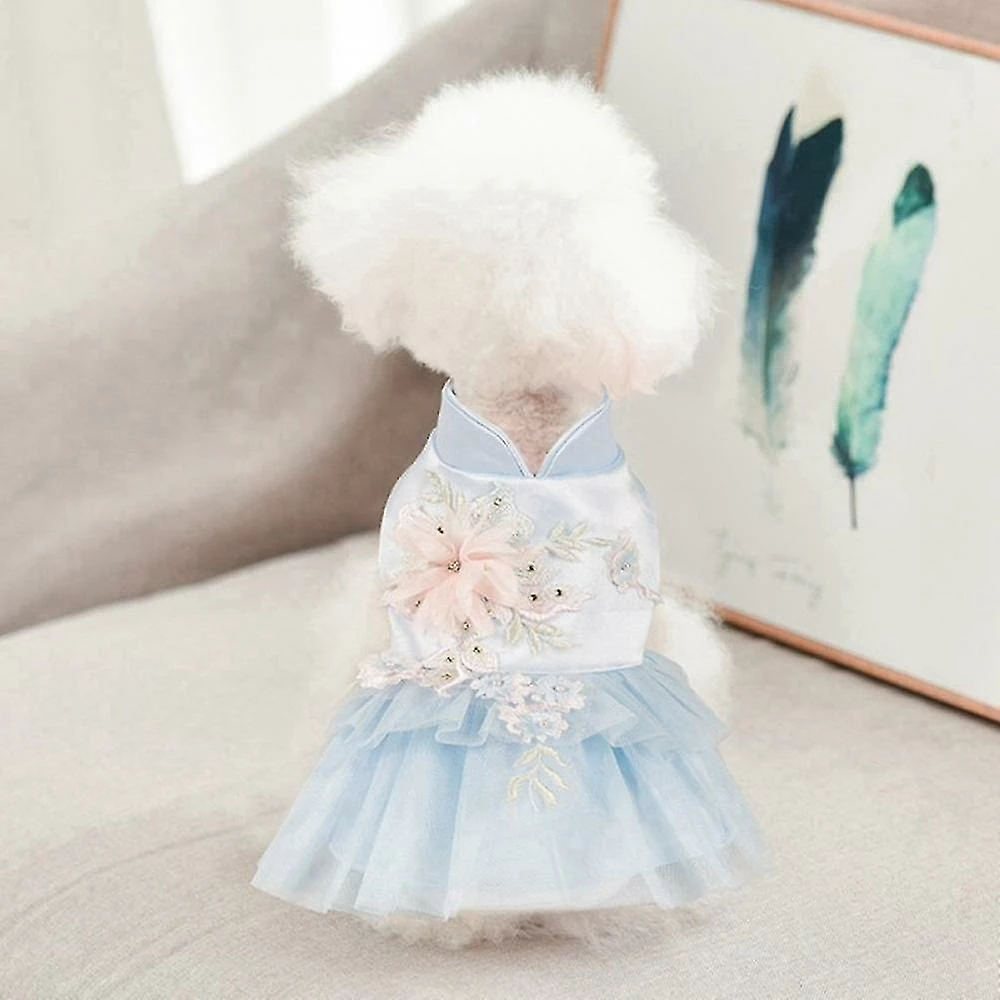 Unbranded Summer Pet Dog Dress Princess Puppy Cat Robes Pour Petits Chiens Moyens Chihu 2 Unbranded Summer Pet Dog Dress Princess Puppy Cat Robes Pour Petits Chiens Moyens Chihu – Image 2