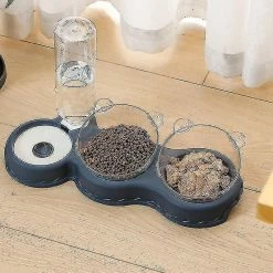 Unbranded Anti Renversement Chien De Compagnie Chat Double Bol Étanche à L’humidité Bouche Alimentation Automatique Feeder|dog -Pet Soin 615125696 max