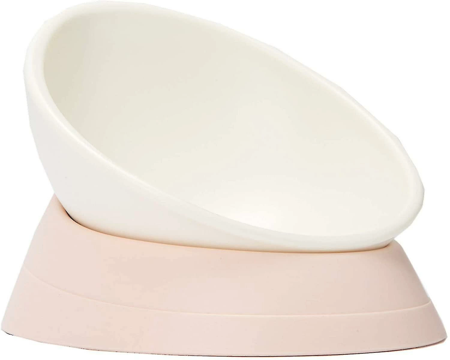 Unbranded Bulldog Anti-slip Dog Cat Bowl, Amovible, Pet Sterile Tilt Pet Feeder Ramp Base, Blanc, 1 Pack 1 Unbranded Bulldog Anti-slip Dog Cat Bowl, Amovible, Pet Sterile Tilt Pet Feeder Ramp Base, Blanc, 1 Pack