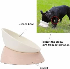 Unbranded Bulldog Anti-slip Dog Cat Bowl, Amovible, Pet Sterile Tilt Pet Feeder Ramp Base, Blanc, 1 Pack 6 Unbranded Bulldog Anti-slip Dog Cat Bowl, Amovible, Pet Sterile Tilt Pet Feeder Ramp Base, Blanc, 1 Pack -Pet Soin 615127602 max