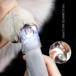 Unbranded Professionnel Pet Nail Clipper Ciseaux Pet Dog Cat Nail Toe Claw Clippers Scissor Led Light Nail Trimmer For Animals Pet Supply -Pet Soin 618181585 max