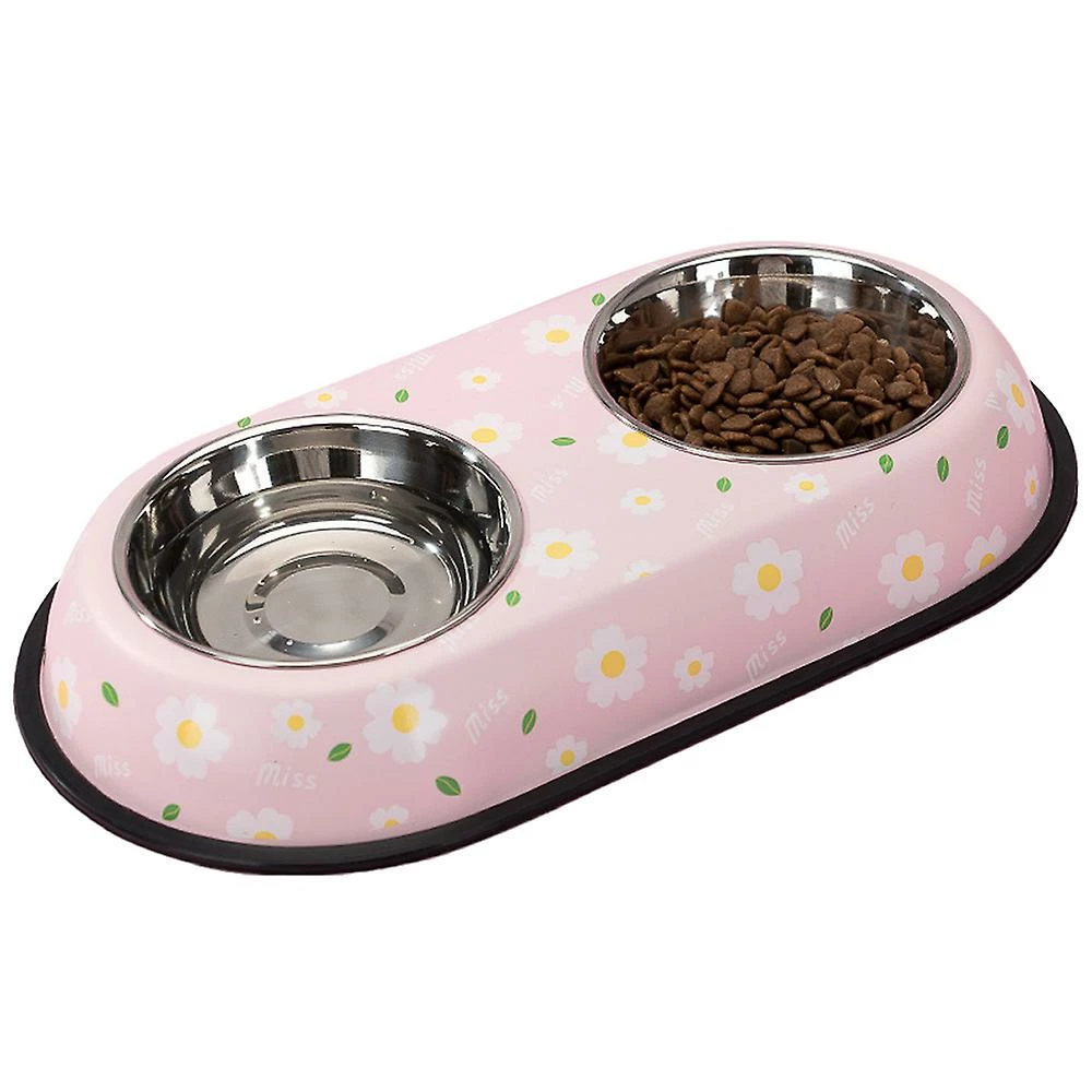 Dddd Bol Pour Chien Double Dog Cat Bowl Premium Bol En Acier Inoxydable Bol D’eau Et De Nourriture élevé 1 Dddd Bol Pour Chien Double Dog Cat Bowl Premium Bol En Acier Inoxydable Bol D’eau Et De Nourriture élevé