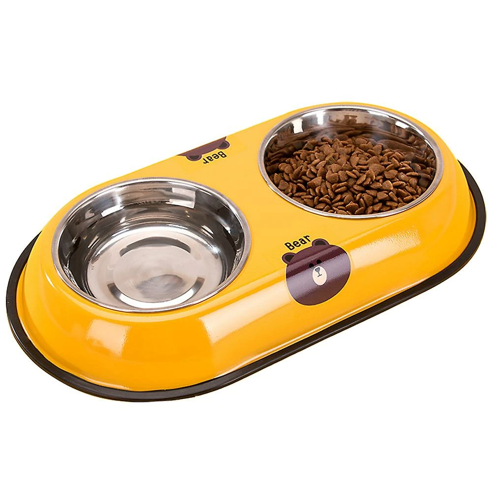Dddd Bol Pour Chien Double Dog Cat Bowl Premium Bol En Acier Inoxydable Bol D’eau Et De Nourriture élevé 2 Dddd Bol Pour Chien Double Dog Cat Bowl Premium Bol En Acier Inoxydable Bol D’eau Et De Nourriture élevé – Image 2