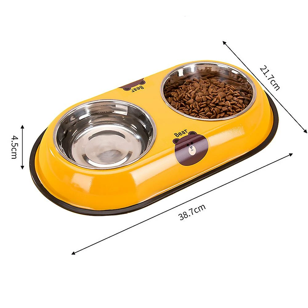 Dddd Bol Pour Chien Double Dog Cat Bowl Premium Bol En Acier Inoxydable Bol D’eau Et De Nourriture élevé 3 Dddd Bol Pour Chien Double Dog Cat Bowl Premium Bol En Acier Inoxydable Bol D’eau Et De Nourriture élevé – Image 3