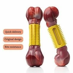 Unbranded Résistance Molar Stick Bone Shape Pet Molar Toy Dog Chew Toy Tooth Cleaning -Pet Soin 620421927 max