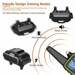 Tiny-witch Anti-aboiement électronique Imperméable à L’eau Pet Dog Training Collar 800m Lcd -Pet Soin 620842047 max