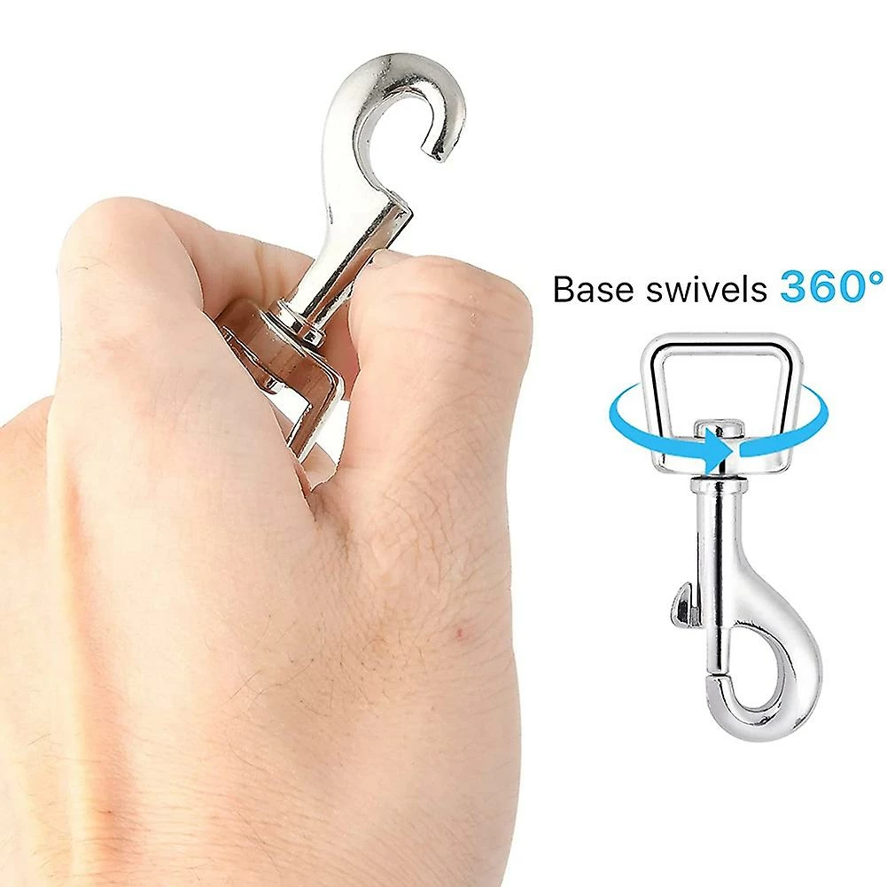 Unbranded 20pc Snap Hooks Pour Dog Leash Collar Linking, Heavy Duty Swivel Fermoir Eye Buckle Trigger Clip Pour P 2 Unbranded 20pc Snap Hooks Pour Dog Leash Collar Linking, Heavy Duty Swivel Fermoir Eye Buckle Trigger Clip Pour P – Image 2