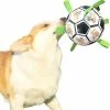 Unbranded Balle De Football De Chien Interactif, Durable Interactive Pet Football 1pc Jouets Interactifs Améliorés Pour Chien Tug Of War Dog Toy Chuck It Balls, Clean Boun