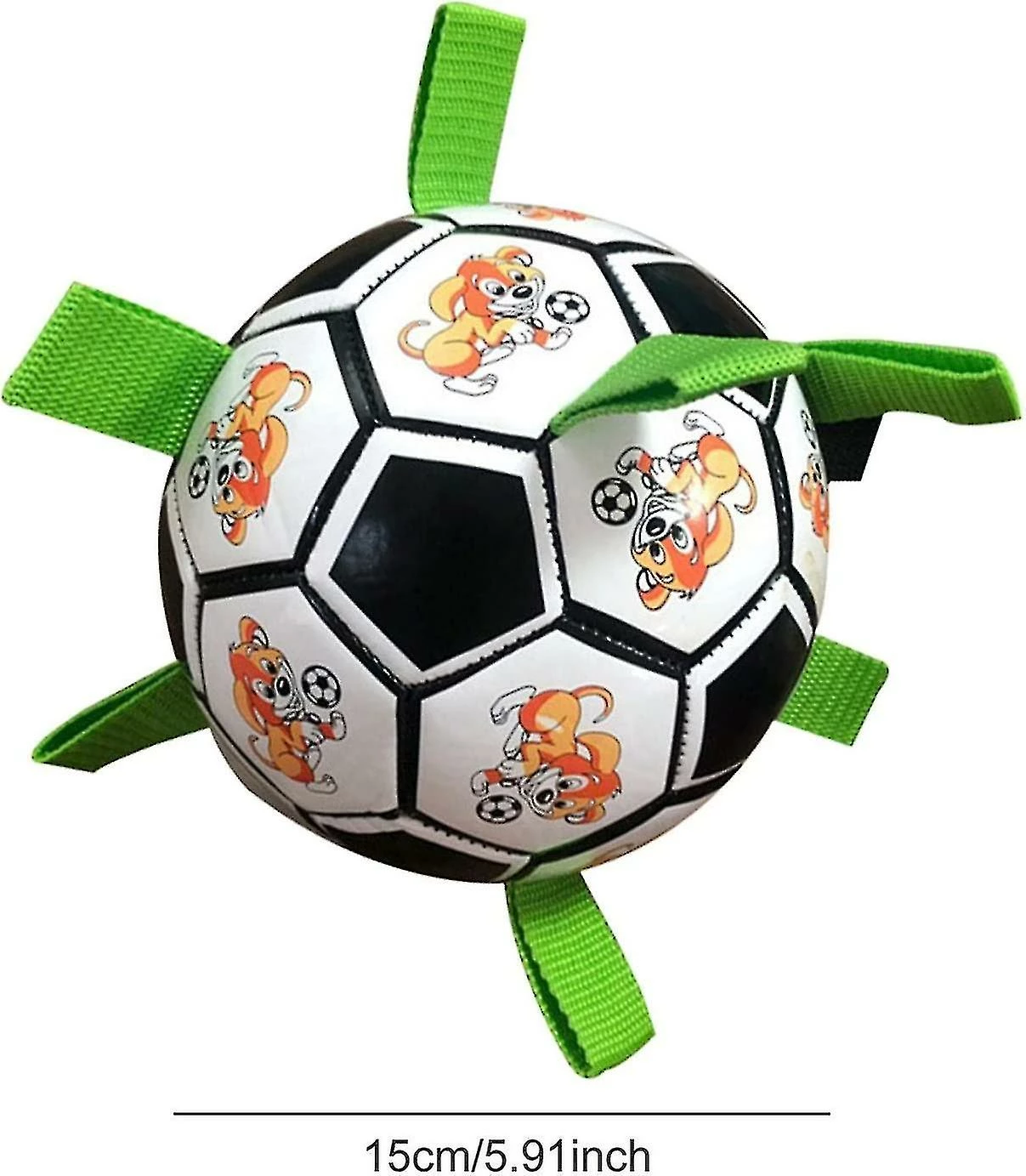 Unbranded Balle De Football De Chien Interactif, Durable Interactive Pet Football 1pc Jouets Interactifs Améliorés Pour Chien Tug Of War Dog Toy Chuck It Balls, Clean Boun 3 Unbranded Balle De Football De Chien Interactif, Durable Interactive Pet Football 1pc Jouets Interactifs Améliorés Pour Chien Tug Of War Dog Toy Chuck It Balls, Clean Boun – Image 3