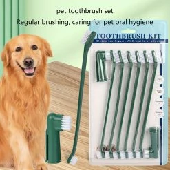 Unbranded 8pcs Pet Double Pour La Tête Et Le Doigt Brosse à Dents Dog Pour Chat Puppy Teeth Care Cleani 9 Unbranded 8pcs Pet Double Pour La Tête Et Le Doigt Brosse à Dents Dog Pour Chat Puppy Teeth Care Cleani -Pet Soin 621048421 max