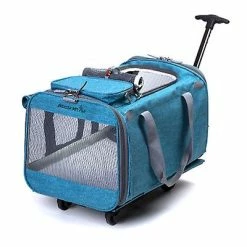 Unbranded Amovible Roue Universelle Pliante Multifonction Pull Rod Tug Pet Bag Voyage Portable Pull Rod Cat And Dog Bag (bleu Royal) 7 Unbranded Amovible Roue Universelle Pliante Multifonction Pull Rod Tug Pet Bag Voyage Portable Pull Rod Cat And Dog Bag (bleu Royal) -Pet Soin 622000602 max