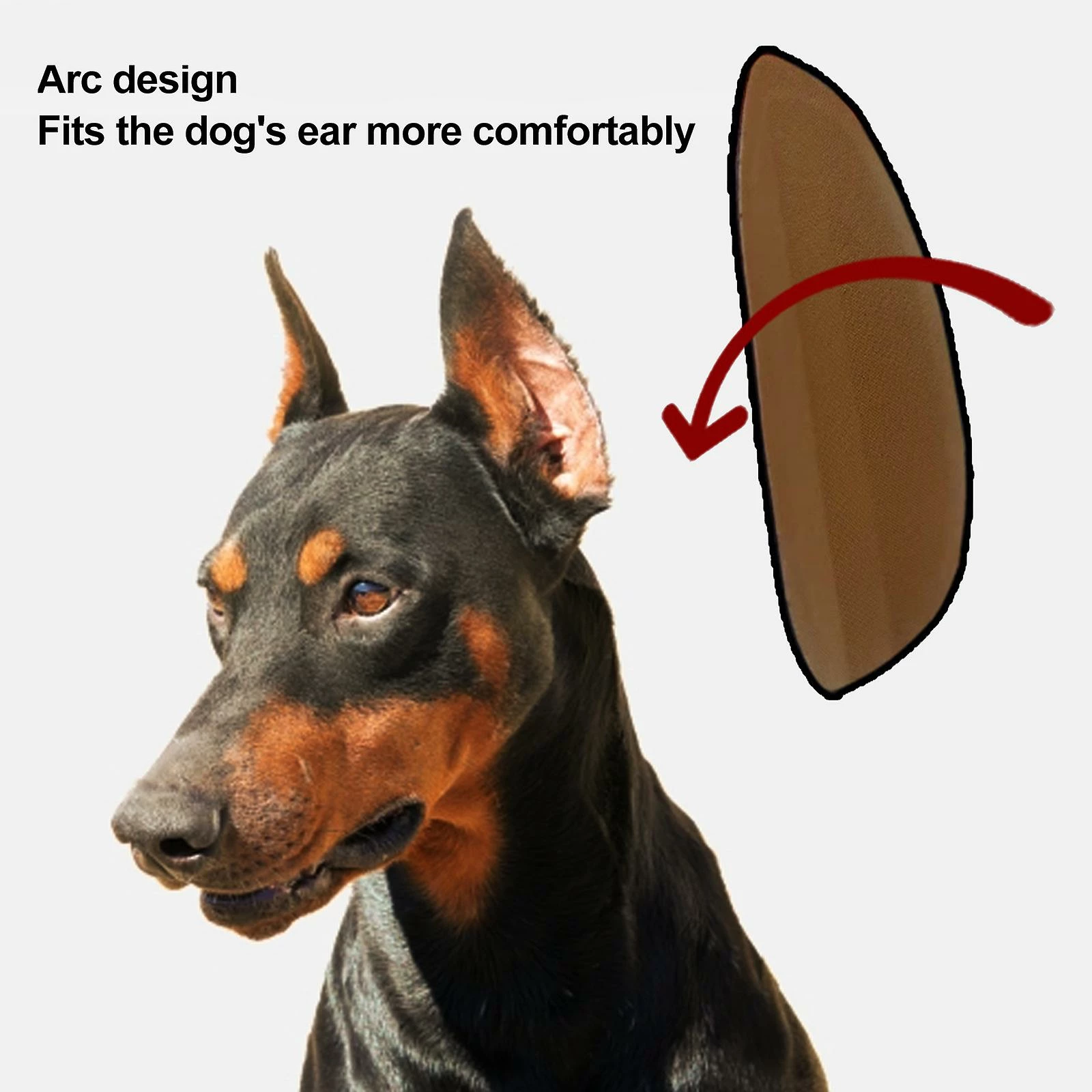 Unbranded Dog Ear Stand Up Support Tool Autocollant Dog Ear Stand Fixed Support Correction Vertical Tool 4 Unbranded Dog Ear Stand Up Support Tool Autocollant Dog Ear Stand Fixed Support Correction Vertical Tool – Image 4