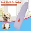 Unbranded Électrique Avancé Pet Nail Grinder Pet Dog Nail Filer Coupe-ongles Outil De Toilettage D’ongles Pour Chiens Chats