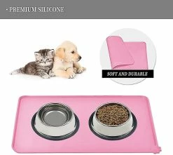 Unbranded Silicone Dog Cat Bowl Mat Anti-stick Food Pad Coussin D’eau Imperméable à L’eau (61 X 41 -Pet Soin 625029684 max