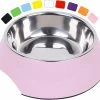 Giveuphesit Pet Bowl Dog Food Bowl Non-slip Dog Bowl - Cat Bowl - Bol En Acier Inoxydable Pour Chiens - Pour Grands Et Petits Chiens