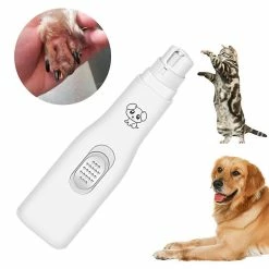 Unbranded Pet Dog Cat Electric Toe Nail File Grinder Grooming Trimmer Tool Usb Rechargeable