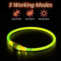 Wonderful Wow Jaune 70cm Led Dog Collar Lit Dog Collar Rechargeable Waterproof Pet Collar Peut être Coupé à Light Dog Collar Pet 7 Wonderful Wow Jaune 70cm Led Dog Collar Lit Dog Collar Rechargeable Waterproof Pet Collar Peut être Coupé à Light Dog Collar Pet -Pet Soin 631582554 max