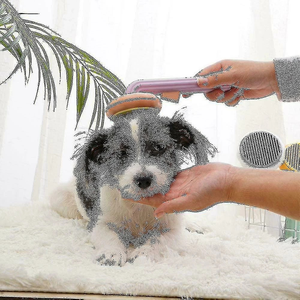 Nufasion Pet Dog Cat Hair Brush Shedding Trimmer Grooming Cleaning Comb - 3 Nufasion Pet Dog Cat Hair Brush Shedding Trimmer Grooming Cleaning Comb - – Image 3