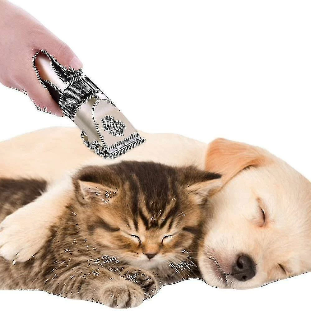 Nufasion Pet Hair Thick Coats Clippers Trimmers Set Dog Grooming Kit Low Noise Electric Quiet For Dogs Cats - 2 Nufasion Pet Hair Thick Coats Clippers Trimmers Set Dog Grooming Kit Low Noise Electric Quiet For Dogs Cats - – Image 2