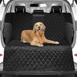 Loffity Housse De Coffre De Voiture Universelle Pour Chien Housse De Coffre Pour La Plupart Des Voitures Imperméable à L’eau Et Antidérapante, 180x103 Cm Dog Car Bo