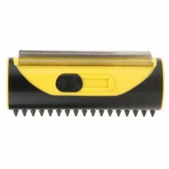 Unbranded Pet Dog Cat Hair Fur Deshedding Shedding Trimmer Grooming Roll Comb Brush