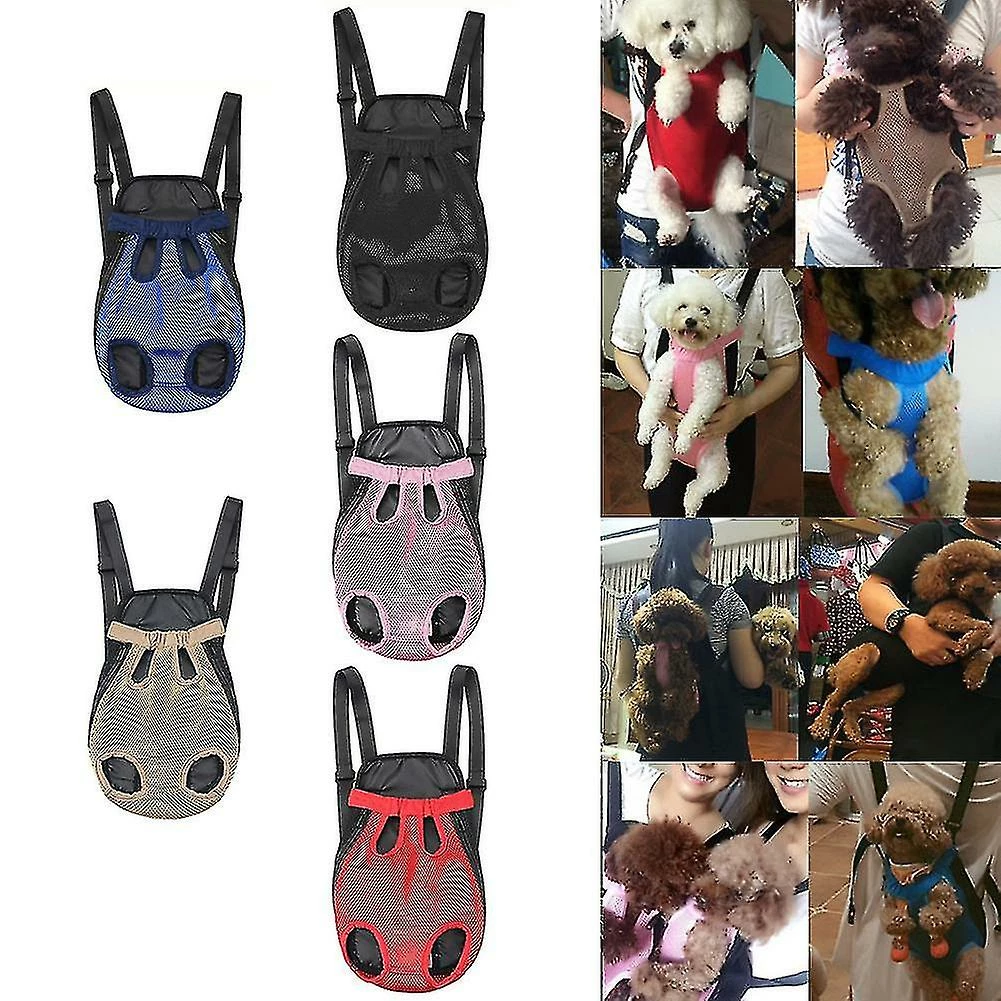 Unbranded Pet Carrier Backpack Réglable Front Cat Dog Legs Tail Out Chest Sac De Voyage 2 Unbranded Pet Carrier Backpack Réglable Front Cat Dog Legs Tail Out Chest Sac De Voyage – Image 2