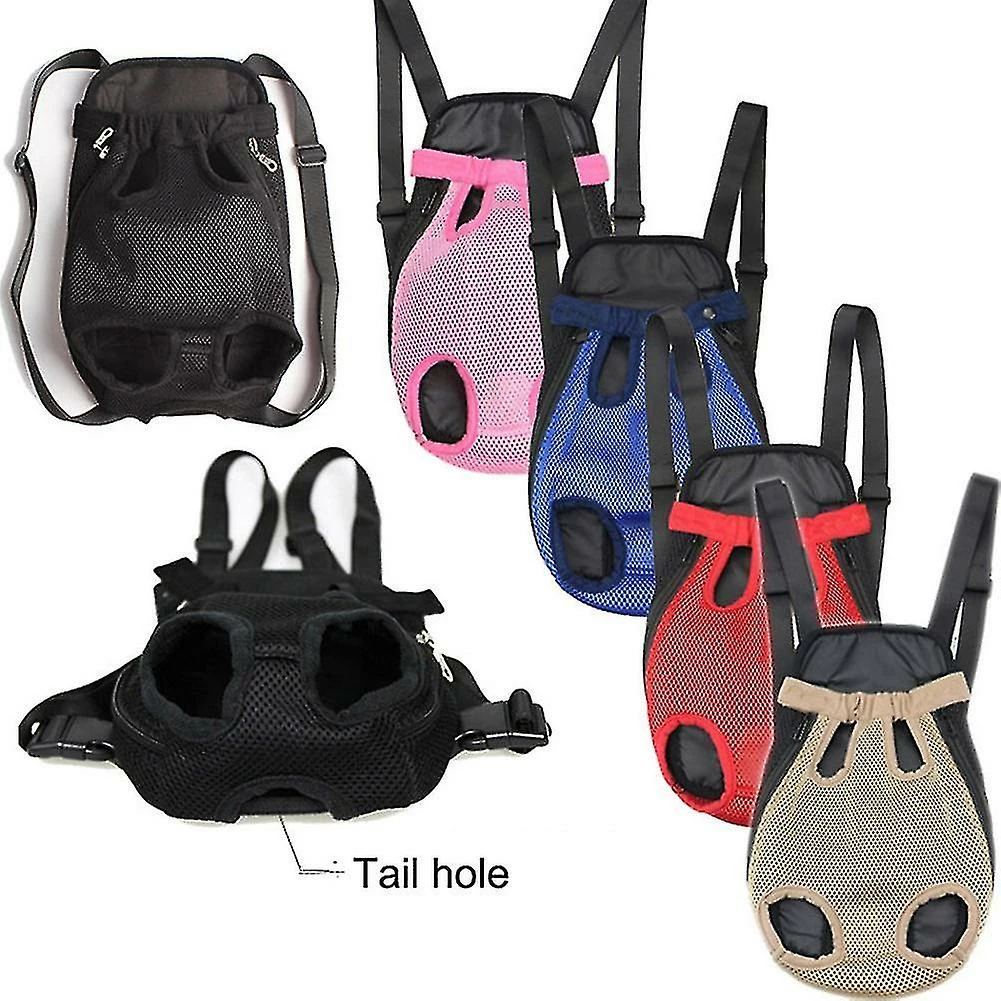 Unbranded Pet Carrier Backpack Réglable Front Cat Dog Legs Tail Out Chest Sac De Voyage 3 Unbranded Pet Carrier Backpack Réglable Front Cat Dog Legs Tail Out Chest Sac De Voyage – Image 3